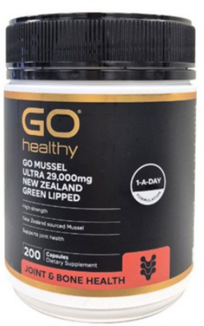 고헬씨 뉴질랜드 고함량 초록입홍합 울트라 29000mg 200캡슐 신제품 그린머슬, 200정, 1개