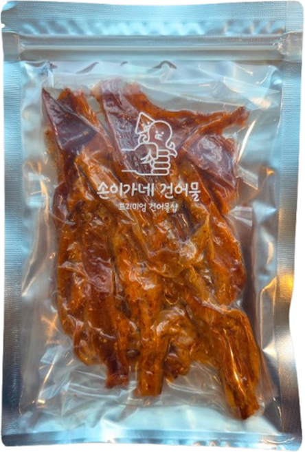 손이가네건어물 페스츄리오징어 치즈육포 구운동전쥐포 구운아귀채 구운오징어다리 숏다리 구운물메기채 마른안주 고단백간식, 1개, 페스츄리오징어 매운맛 150g