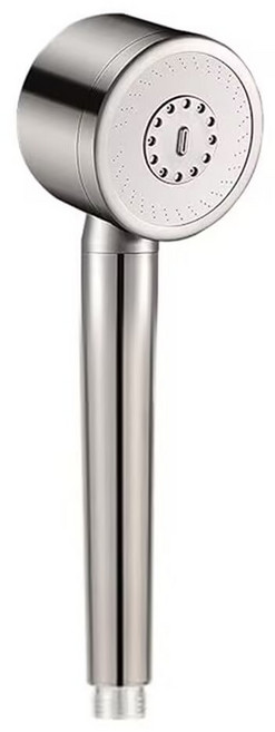 【F福利社F】加壓花灑 浴室蓮蓬頭 低水壓適用, 1個, 不銹鋼3檔出水模式增壓蓮蓬頭(影片款)