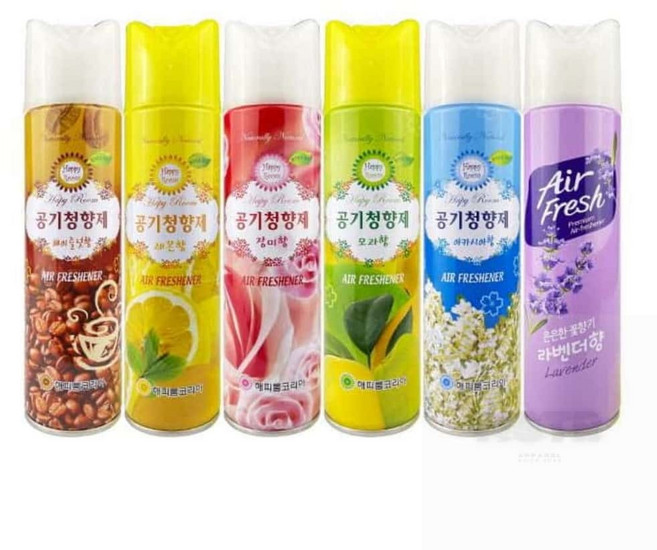공기청향제 실내용 방향제 공기 옵션선택형 O 해피룸 그레이드 터치후레쉬 에어 탈취제, 03-장미향, 1개, 300ml