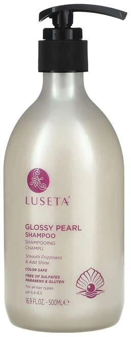 루세타 뷰티 글로시 펄 샴푸 모든 모발 타입용 500ml (16.9 fl oz) LBY-44003 - 쿠팡