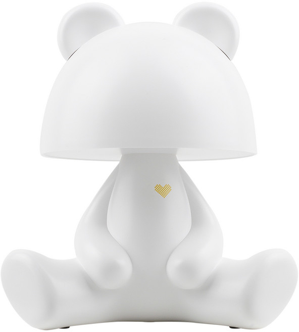 덱스탑 곰돌이 조명 무선 감성 무드라이트 감성 무드등 수유등 취침등 집들이, 화이트 곰돌이