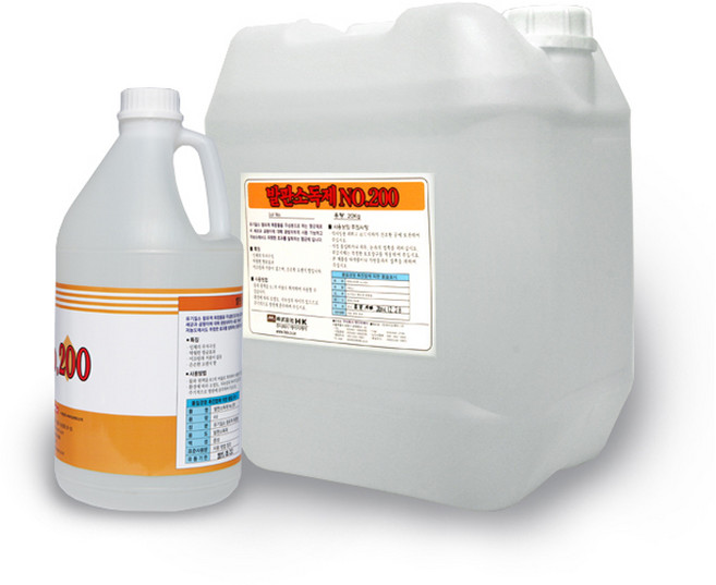 업소용 발판 매트 전용 소독액 방역 식당 살균 발판 소독제 4L x 4개 1박스