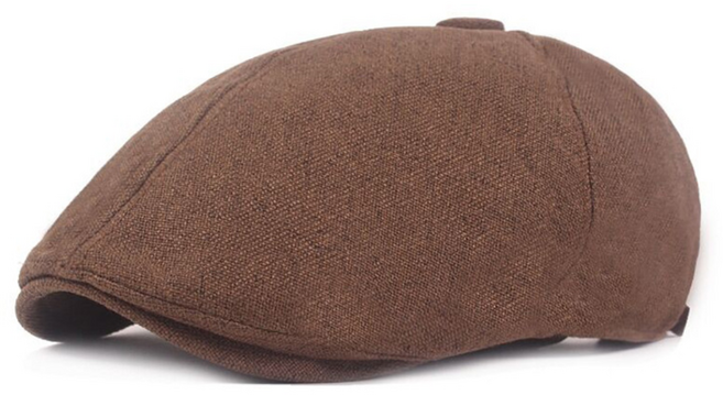 아르테리에 남자 헌팅캡 겨울 순면 중년 베레모