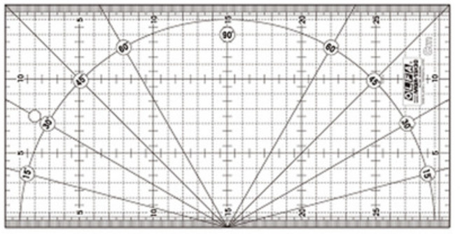 OLFA 올파 MQR-15x30 퀼트용 자, 1개