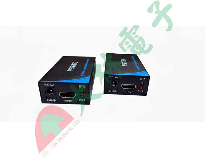 大林電子 PSTEK 五角科技 HDMI 60米 POC延長器 HEX-106F, 1個