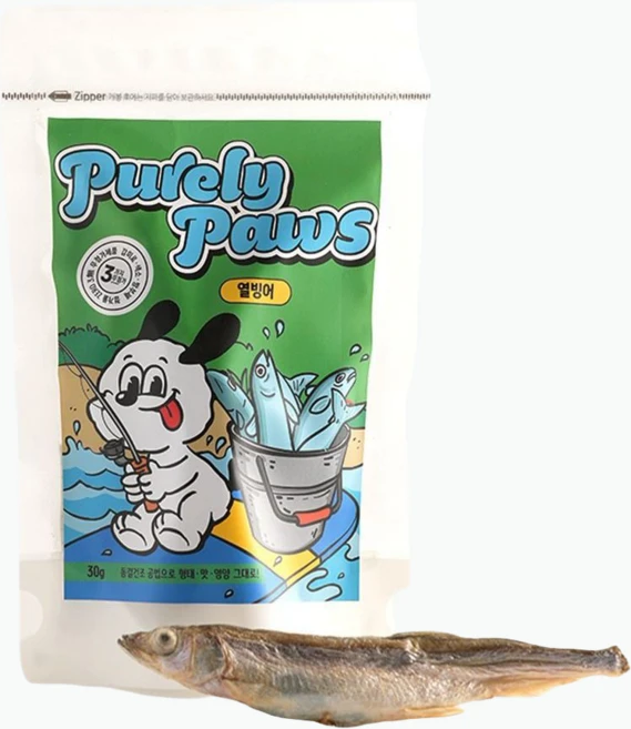 퓨얼리파우 동결건조 알배기 열빙어 30g 1개 - 쿠팡