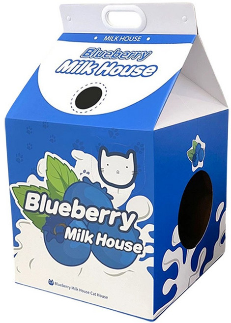 MILK HOUSE 貓屋, 藍色藍莓, 1個