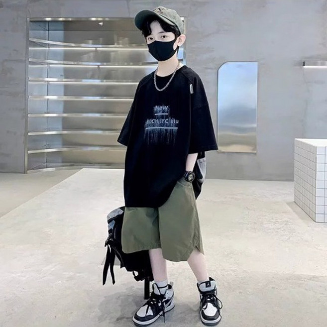 재한 주니어 캐주얼 오버핏 상하복세트 [2708]