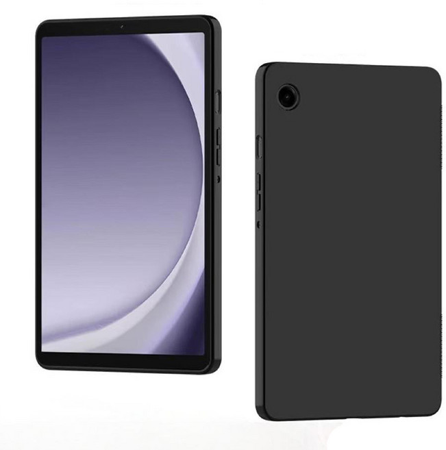 두스피릿 갤럭시탭 태블릿 범퍼 블랙 케이스, 1개