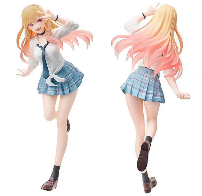 키타가와 마린 피규어 마린 스탠딩 피규어 애니메이션 모델 인테리어 소품 인형 콜렉션용 XQ-1688-973439-335757, 1개