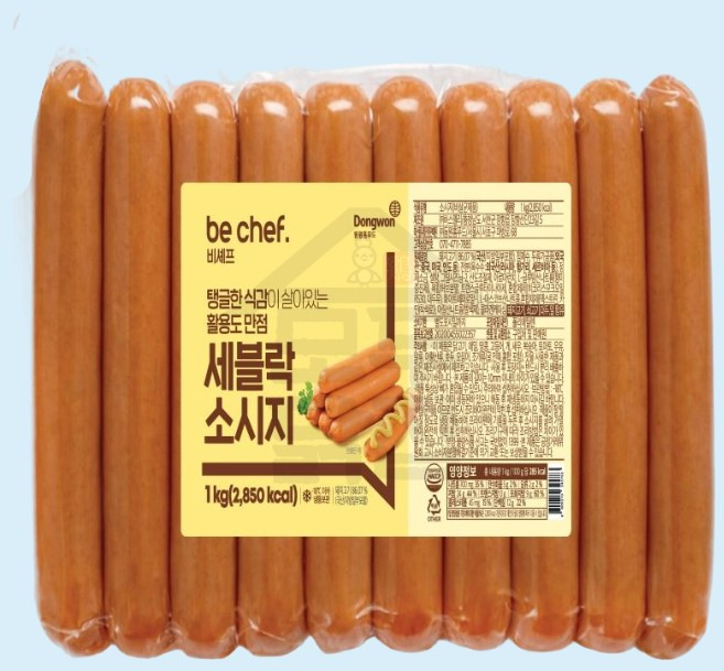 동원 홈푸드 비셰프 세블락 소시지 1KG, 1개