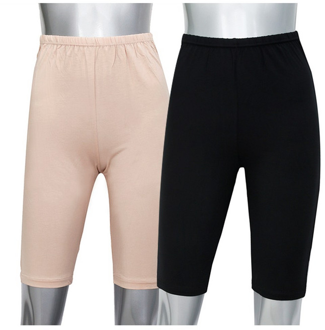 에즈라 2종세트 마이크로모달 스판 여성팬츠(7부) HLG2405