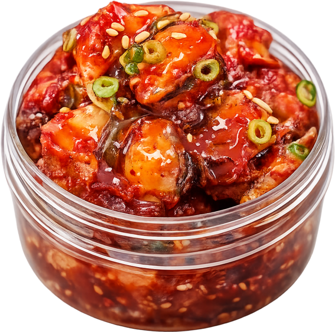 진간장게장 비법양념 소라장 HACCP마크 당일제조 반찬 혼밥 자취 300g 600g, 완전별미 소라장 (양념) 600g, 1개