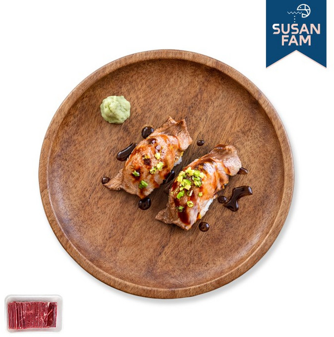 초밥용 소고기 우둔살 초밥 200g 초밥재료, 1개