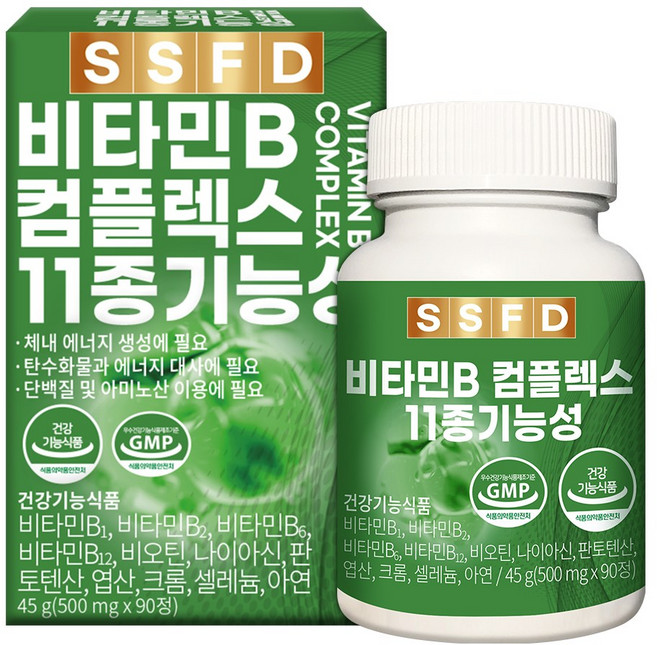 SSF 비타민B 컴플렉스, 1개, 90정
