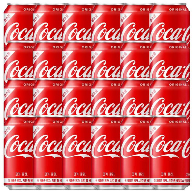 코카콜라 업소용, 355ml, 24개