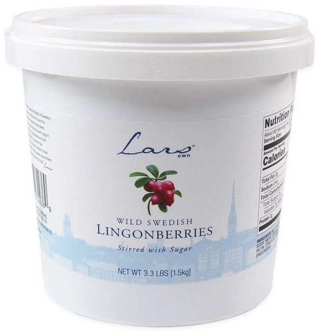 스웨덴 링곤베리 잼 1.5kg, 1