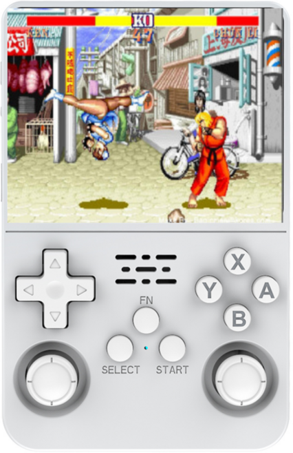 R36S 한글 한방팩 휴대용 레트로게임기 게임보이 psp 콘솔 (기기미포함), 128GB