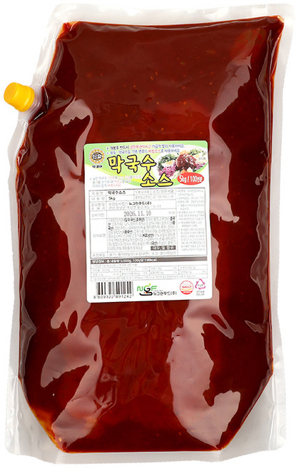 막국수소스 5KG뉴그린푸드(주), 5kg, 1개