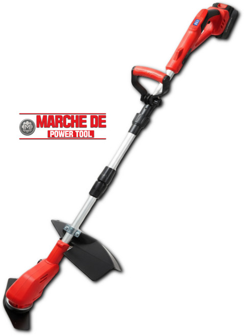 마르세드툴 7.5Ah배터리2개 충전식 무선 예초기 접이식 줄 날 부품 풀세트 충전 전기 잡초 제초기 휴대용, 상세페이지참고, 1세트