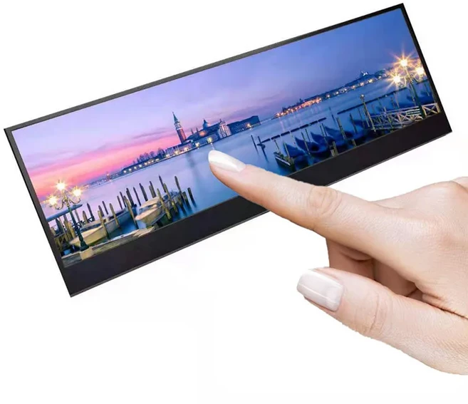 라즈베리 파이 자동차 산업 광고 안드로이드 폰 Aida 64 모니터용 인치 스트레치 바 3840x1100 IPS, 01 Have a touch monitor