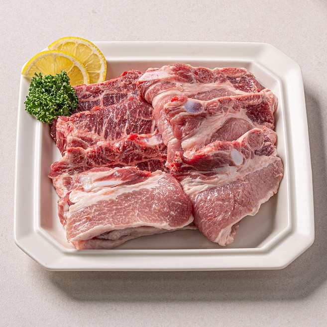 [믿어보소] 한돈 암퇘지 생LA갈비 500g, 1개