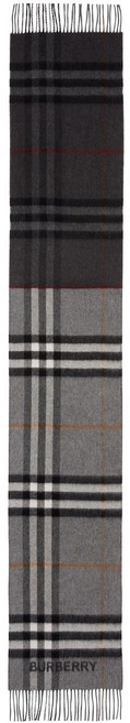 버버리 체크 패턴 스카프