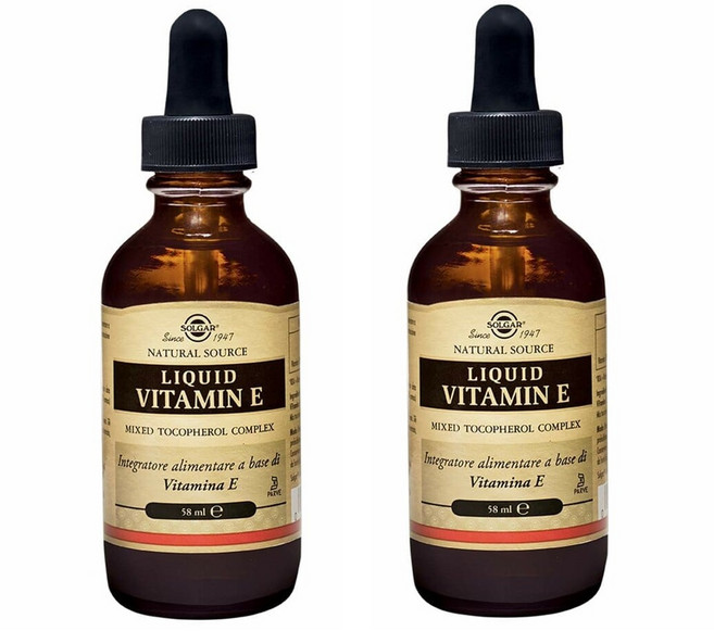 Solgar Liquid Vitamin E 솔가 액상 비타민 E (58ml) 2팩, 58ml