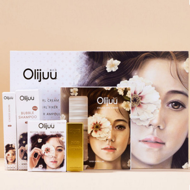 올리쥬 노글루 속눈썹펌 패키지 10회분 풀세트, 1개