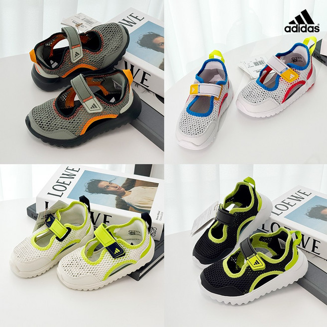 아디다스 서머 플렉스 베이비 키즈 주니어 여름 샌들 ej059