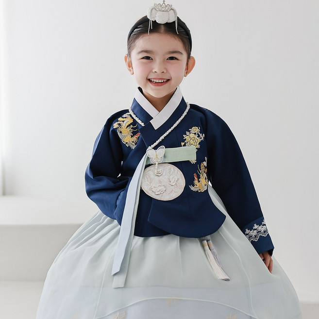 하랑한복 궁주랑 아동 여아 한복