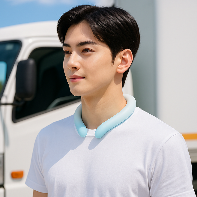 프립스 시원한 4세대 넥 쿨링 밴드, 1개, 아이스블루