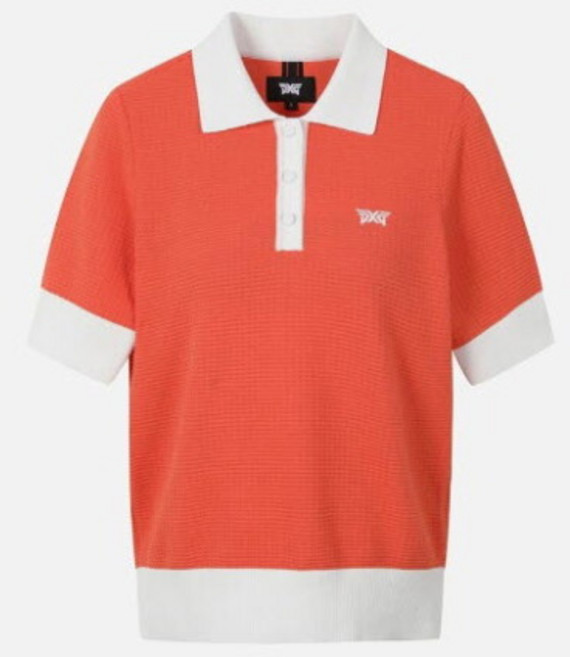 [피엑스지] PXG골프반팔티 JQJ PJPCW4101-44 WOMENS COLLARED SHORT SLEEVE KNIT