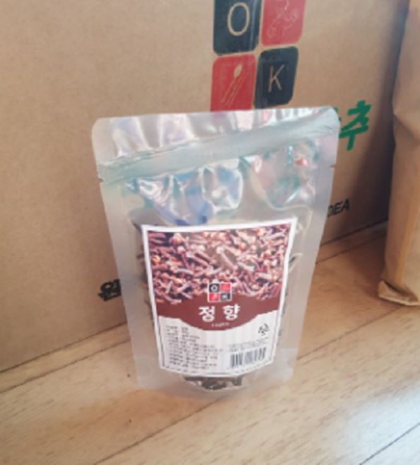 [쉐프 추천] 특A급 천연 정향 클로브 홀 향신료 왕도매 clove 햇 말린 정향 대용량, 1개, 30g