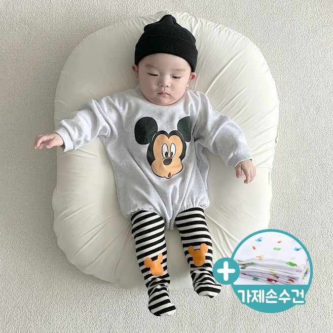 디즈니 미키마우스 도날드 슈트 레깅스 세트 아기 베이비 미니마우스 데이지