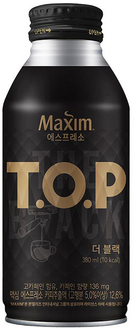 티오피 더 블랙, 380ml, 6개