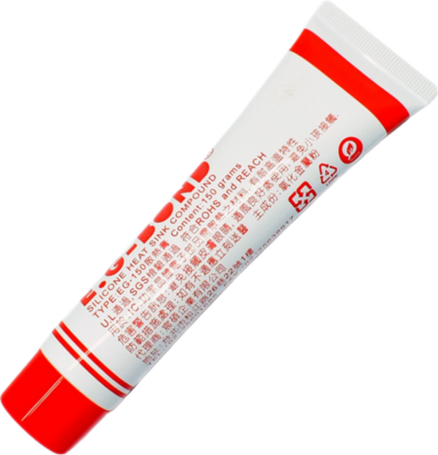 E.G-BOND 牙膏型 CPU 顯示卡散熱膏, 150G大包裝, 單色, 1個
