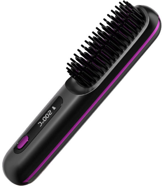 채움 무선 빗고데기 헤어브러쉬 헤어 C컬 뿌리볼륨 매직기, CW-2501