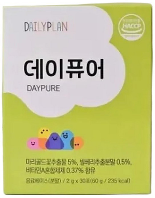 데일리플랜 데이퓨어 60g 30포, 1개