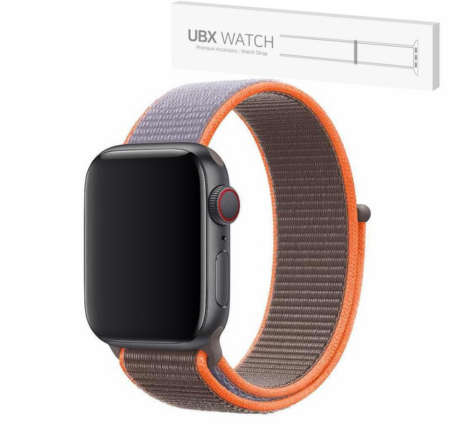 애플워치 호환 8 SE 7 6 5 스포츠 루프 나일론 스트랩 42 44 45 mm, 16.비타민C, 1개