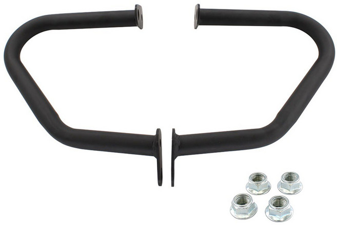 1200 트윈 Bonneville 스트리트 T120 T100 보호대 바버용 오토바이 엔진 크래시 Thruxton Triumph 가드, Black, 1개