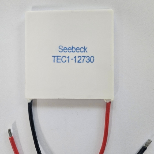 대용량 고출력 펠티어 냉각 칩 TEC1-12730 - 62x62mm 대형 냉각 장비 전용 반도체 냉각 모듈, 1개