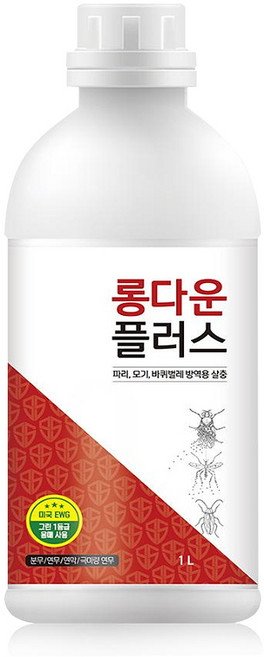 국보 롱다운플러스 연막살충제 1L / 모기 파리 해충 희석용 방역살충제, 1개
