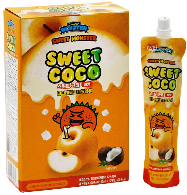 스위트코코 배맛 120gX10개 (소비기한 26-07-15), 10개, 120g