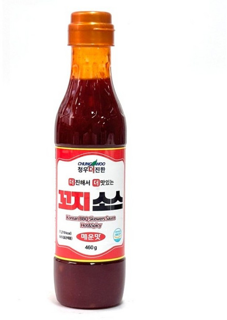 청우 꼬지소스 매운맛 460g, 1개