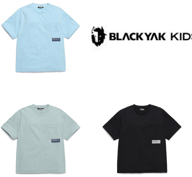 [블랙야크키즈] 오버핏의 기능성 반팔티셔츠 BK비콘티셔츠OV 1BKTSM4908