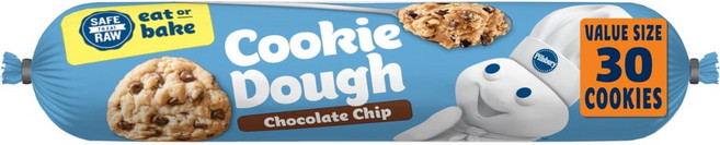 Pillsbury 레디 투 베이크 초콜릿 칩 쿠키도우, 1개, 850g