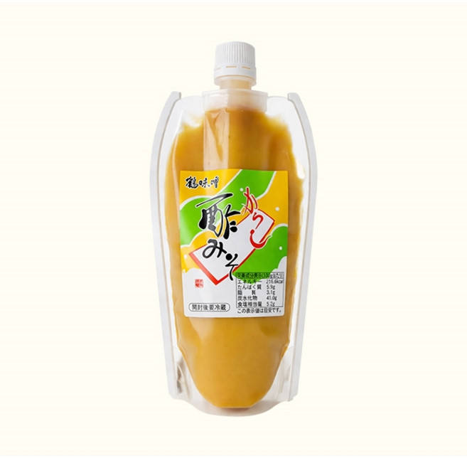 카라시 스미소 일본 겨자미소 튜브형 된장미소 일식 업소용 된장소스 초된장, 360g, 1개
