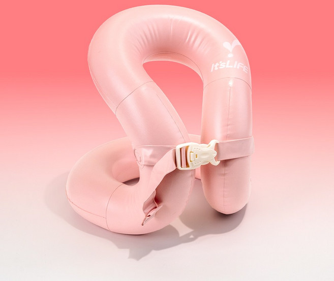 이츠라이프 어린이 조끼튜브 넥튜브, 50KG, 1개, 피치블러썸